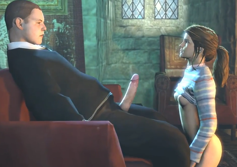 【3D】人妻秘书和巨屌上司在教堂里偷情