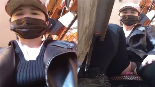 低调的是骚浪大排档老板娘穿着开裆裤带着跳蛋做生意.